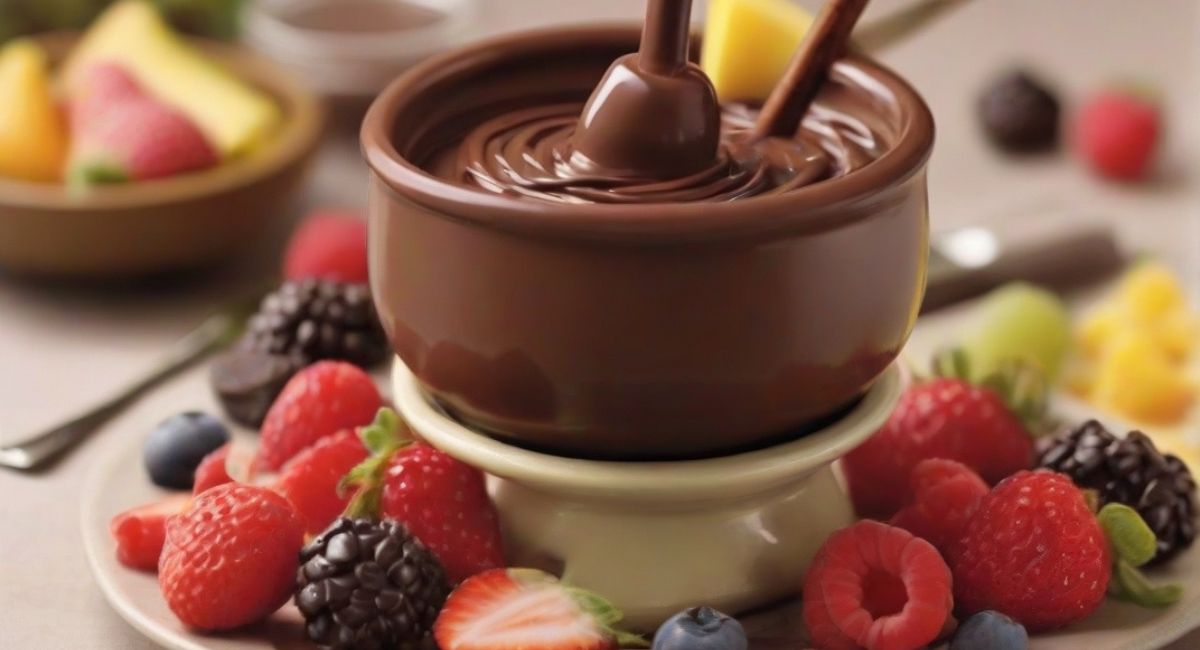 Chocolate Fondue with Fruit Recipe