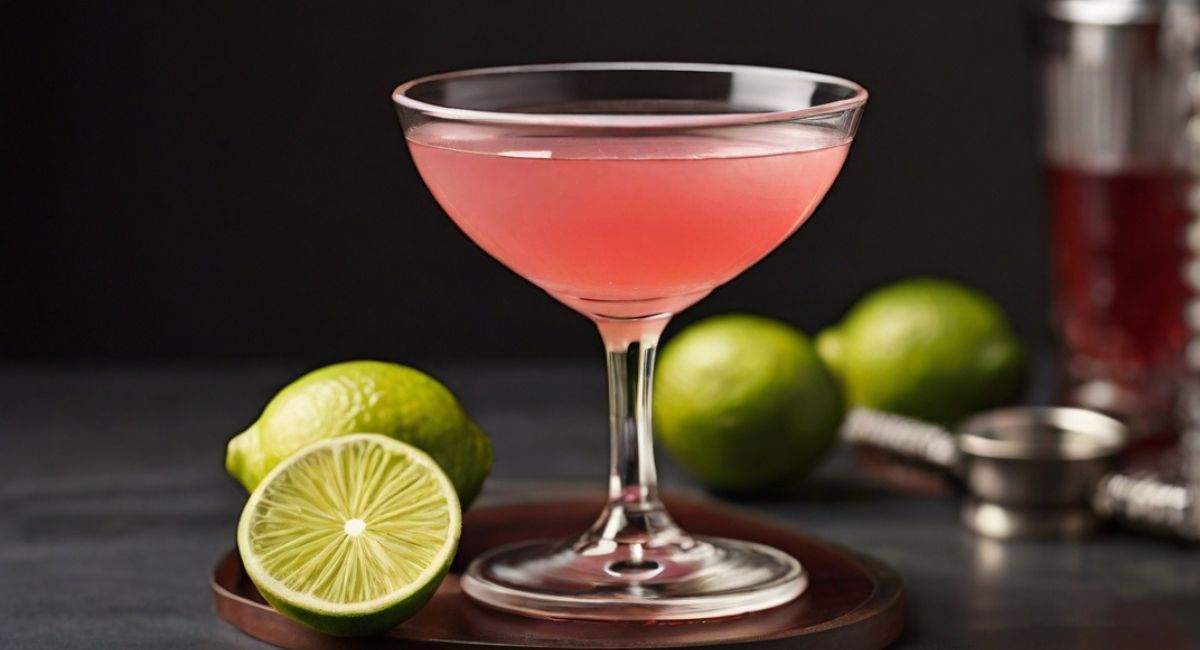 Classic Cosmopolitan With Lime