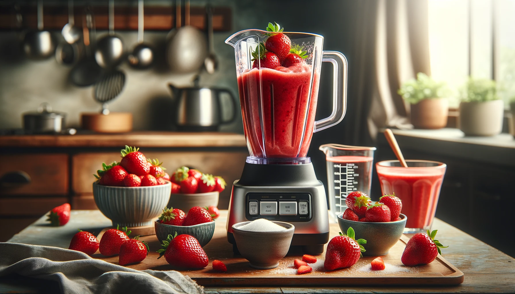 strawberry puree recipe for drinks